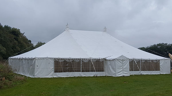 A large marquee for event and party hire.