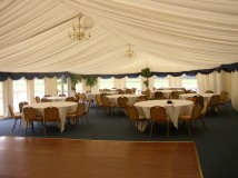 Marquee Lining manufacture